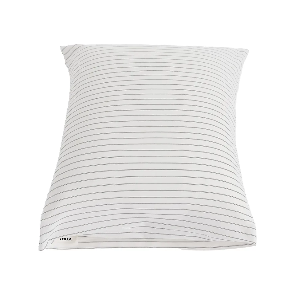 Cotton Sateen Pillow Shams Stripes 50x60 Satin Stripes