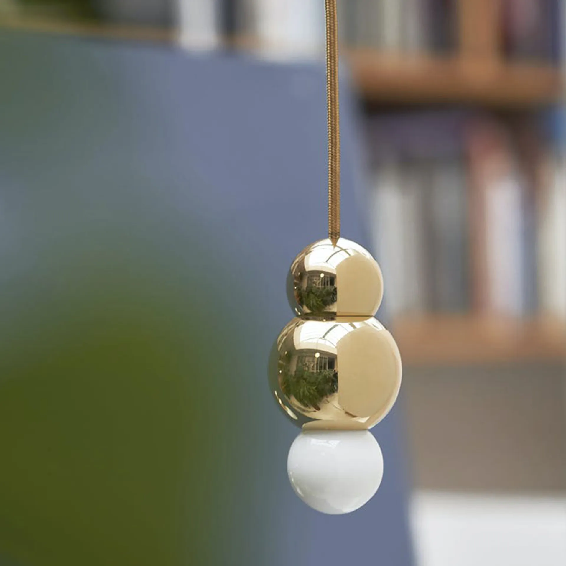 Ball Light Small Pendant Flex Polished Brass - Michael Anastassiades - Michael Anastassiades - NO GA