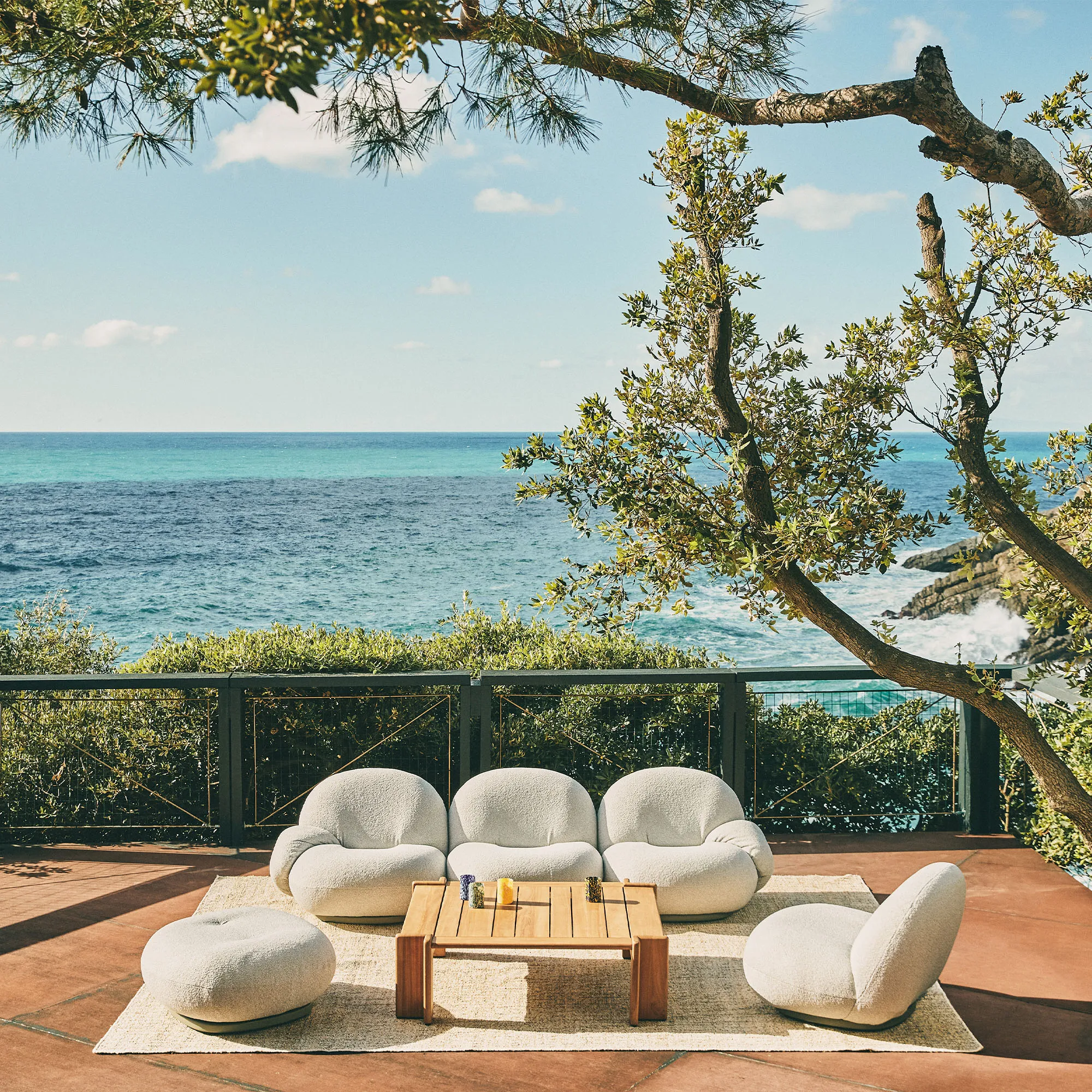 Pacha Outdoor Ottoman - 4