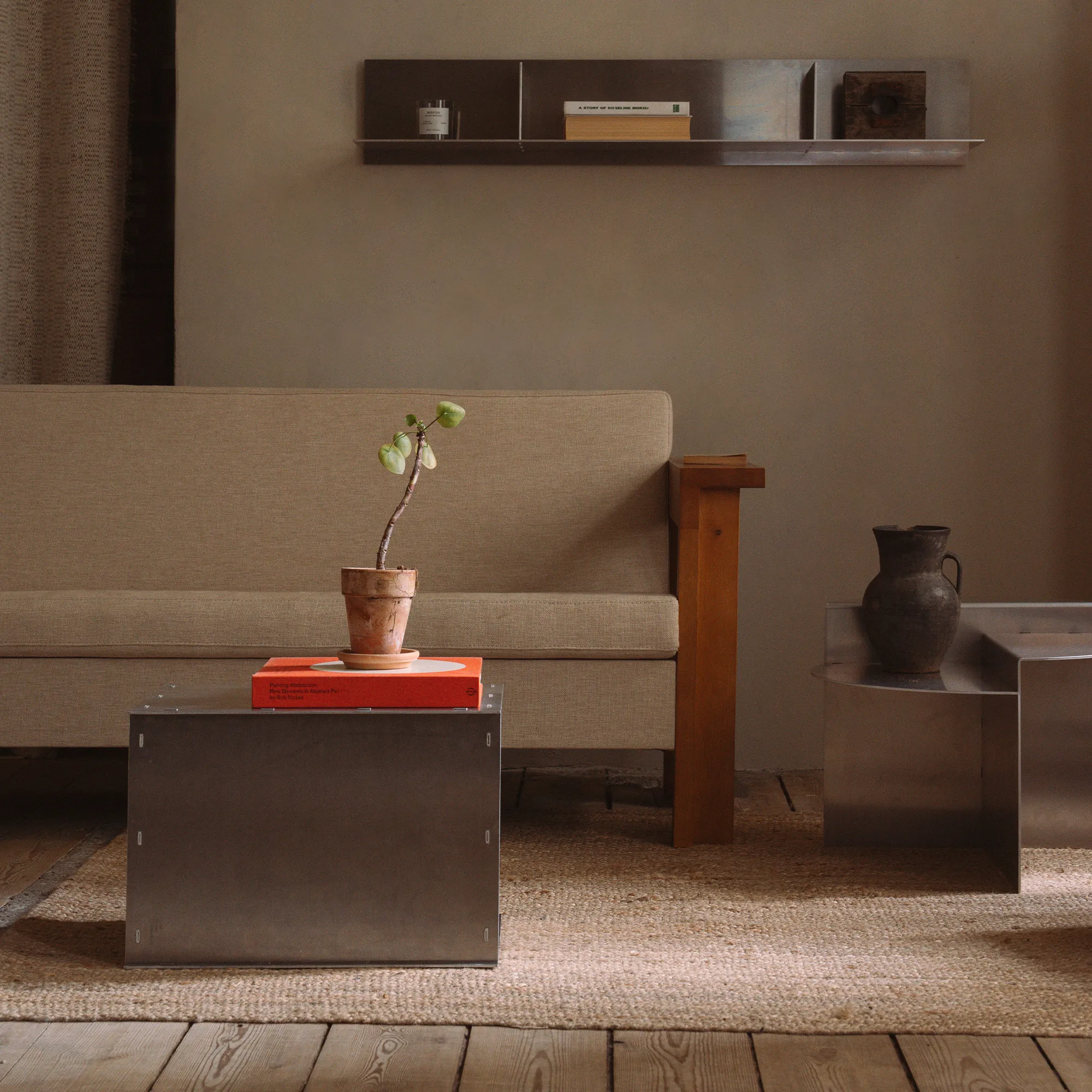 Rivet Box Side Table - 9