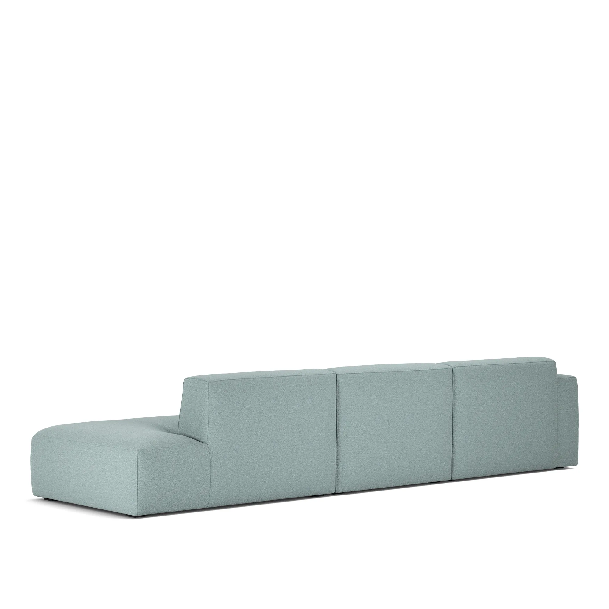 Brick 3-Seater Chaise Lounge Open End Right - 7
