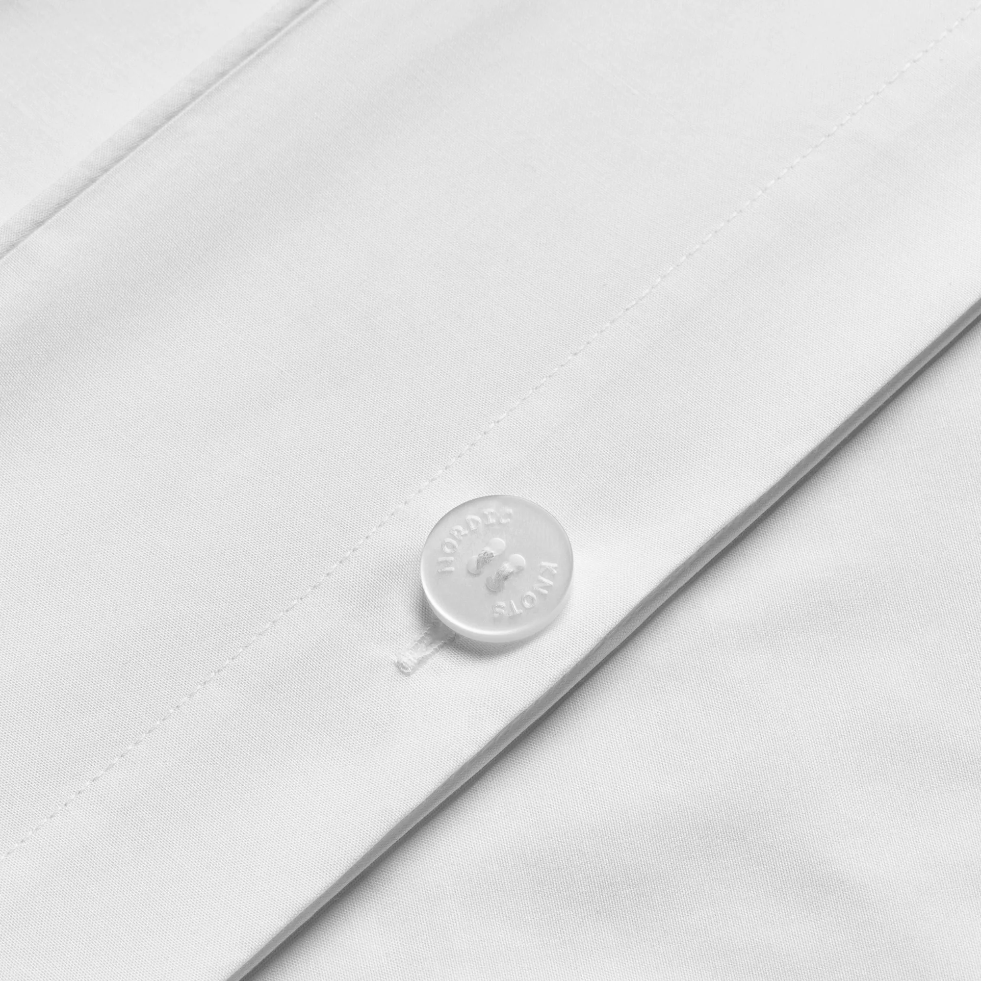 Percale Crisp White/White dekbedovertrek - 4