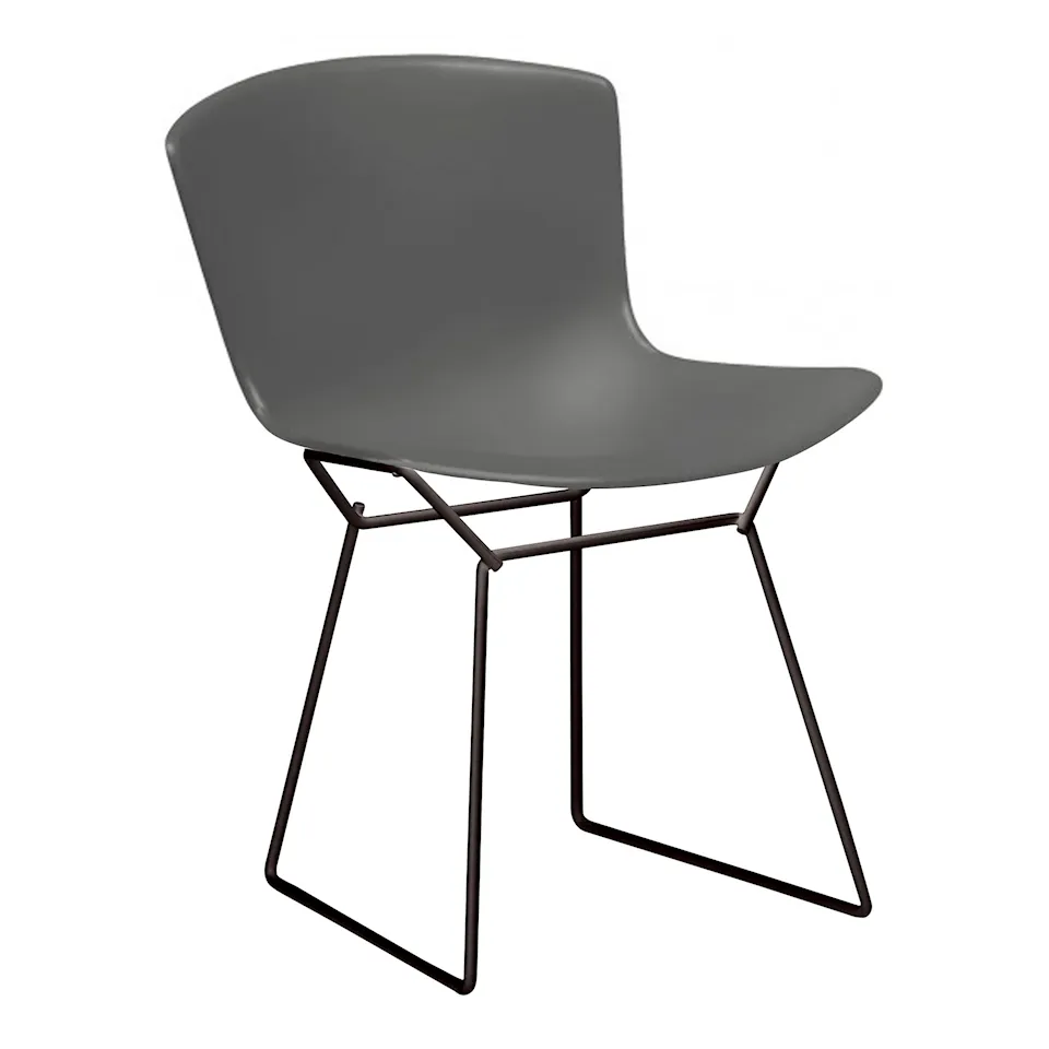 Bertoia Plastic Outdoor Chair Black