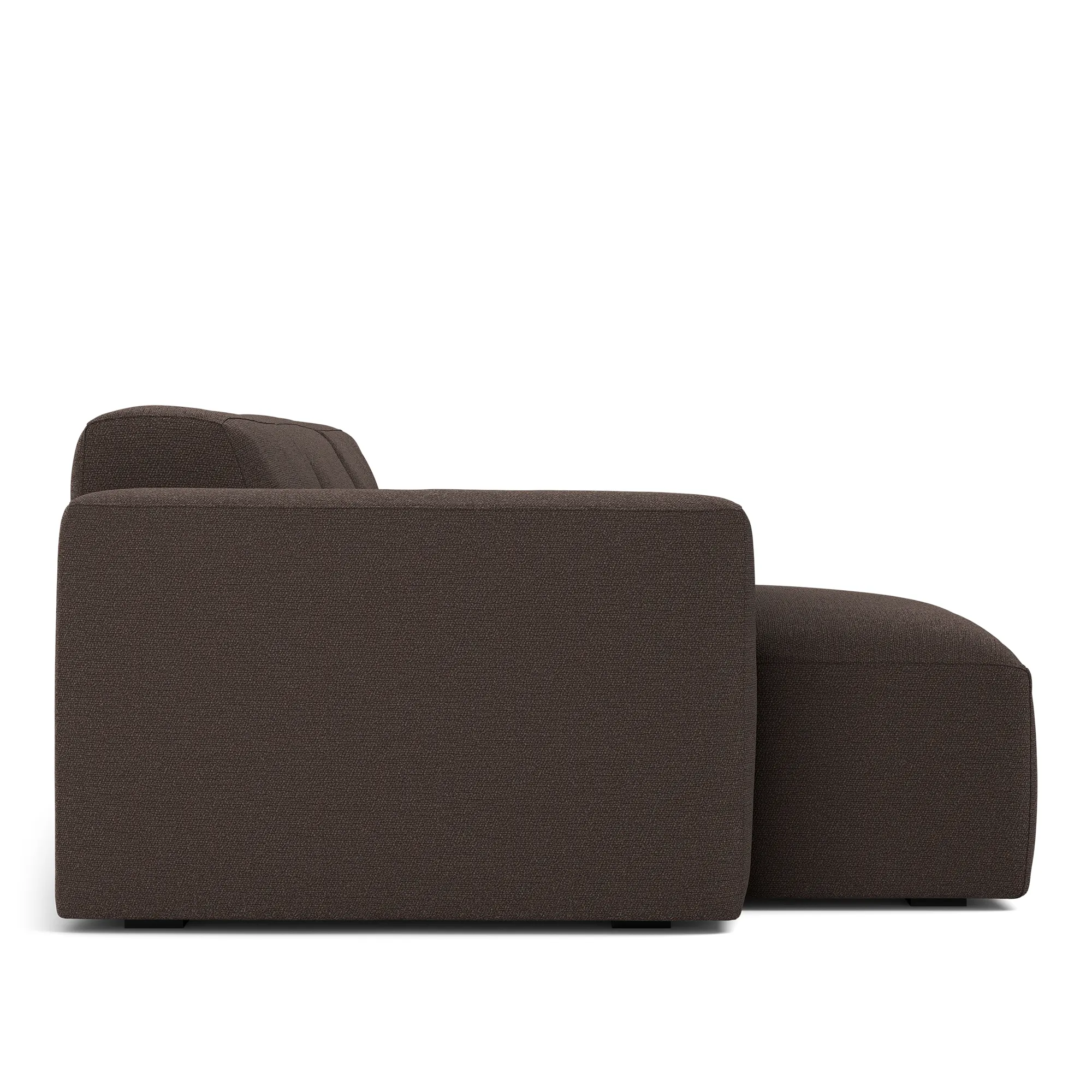 Brick 3-Seater Chaise Lounge Open End Right - 3