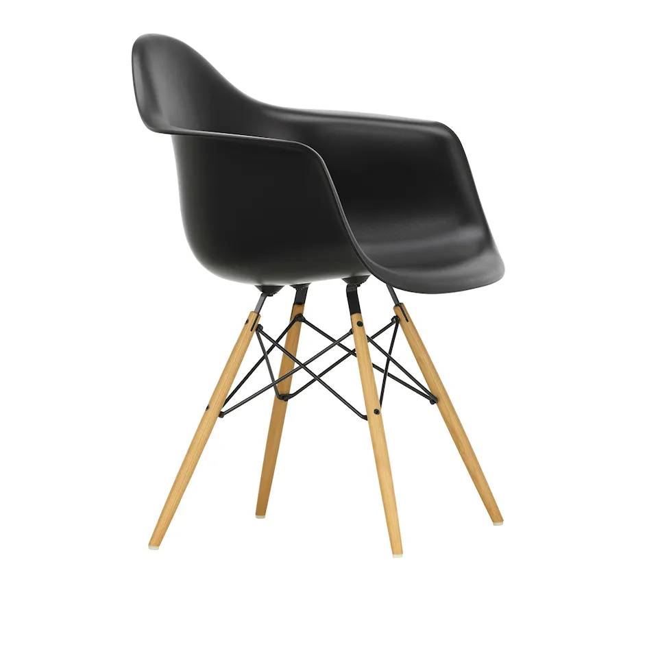 Eames RE Plastic Armchair DAW eetkamerstoel Ash Honey Tone