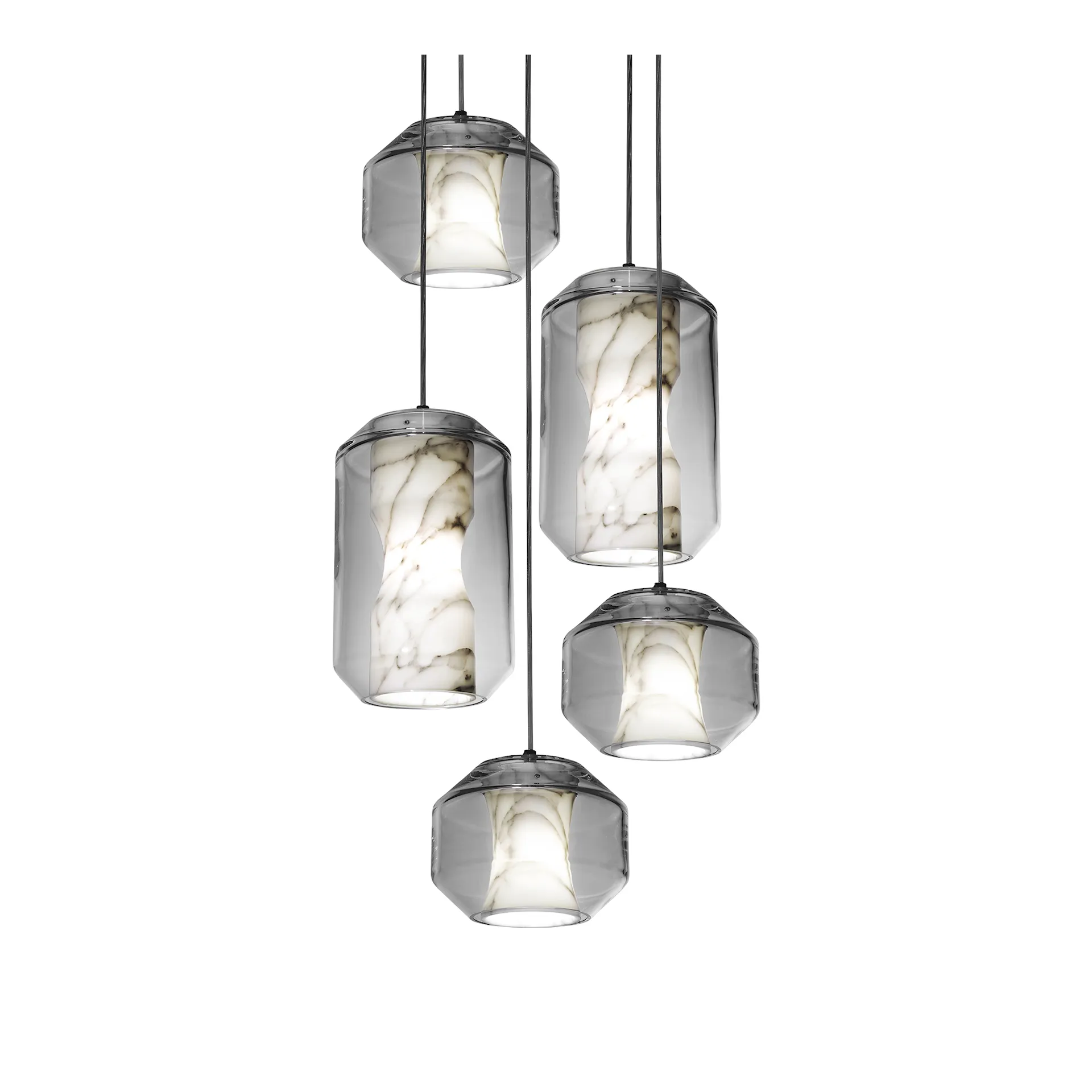 Chamber Chandelier 5 Piece - Lee Broom - NO GA