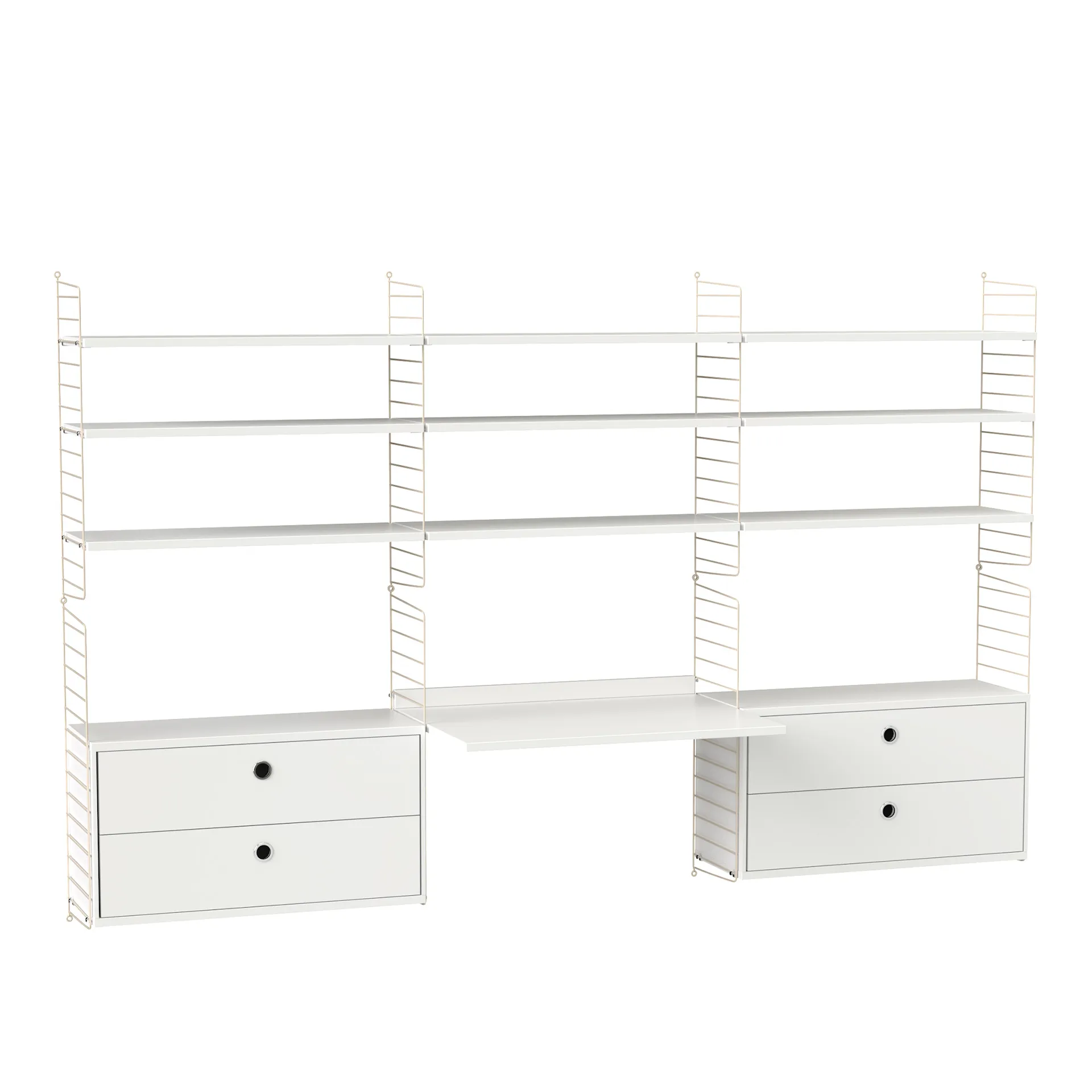 Office shelving system F - String - Nils Strinning - NO GA