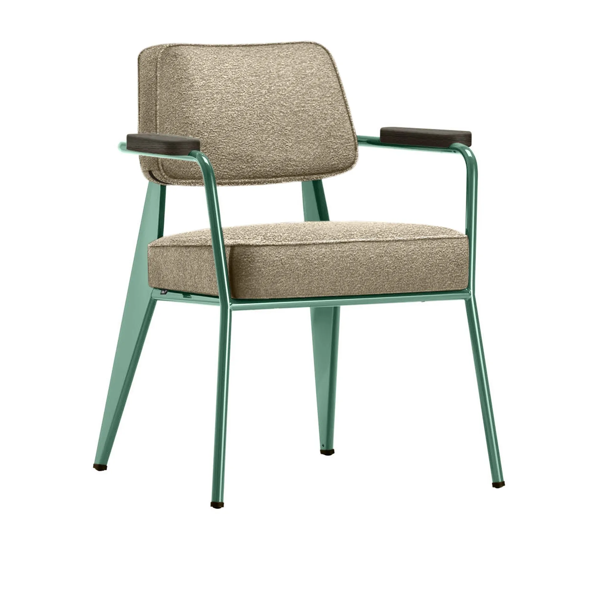 Fauteuil Direction Armchair Prouvé Blé Vert - Vitra - Jean Prouvé - NO GA