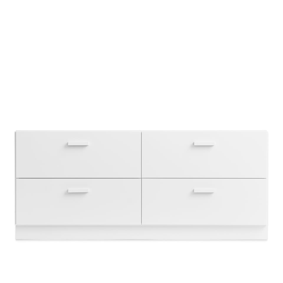 Relief Chest of Drawers Low Plinth