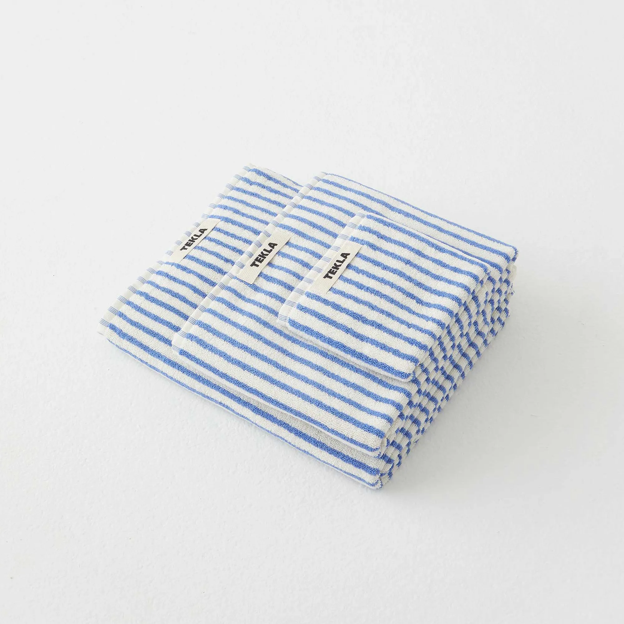 Terry Coastal Blue Stripes handdoek - 6
