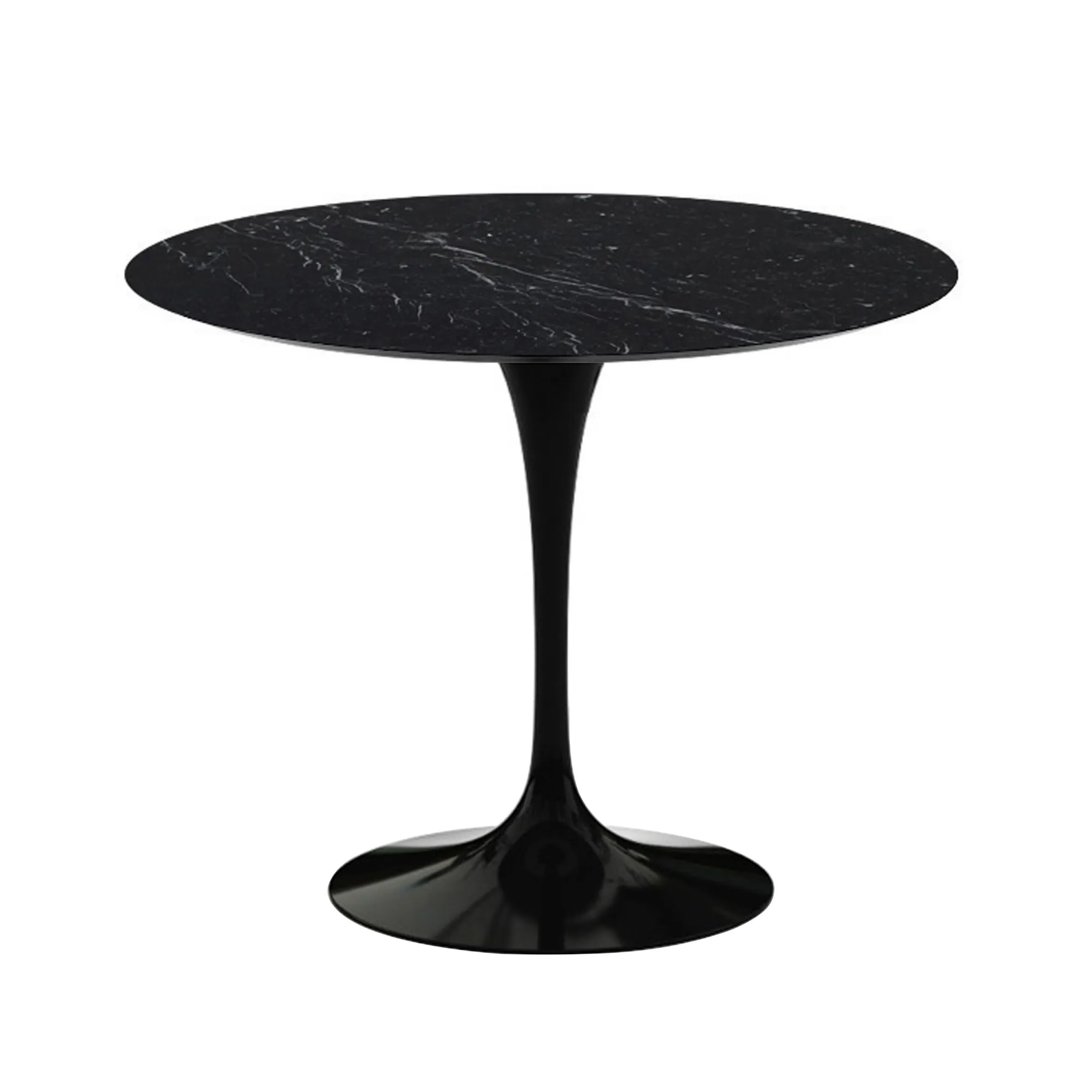 Saarinen Round Dining Table Ø 91 cm Black - 1