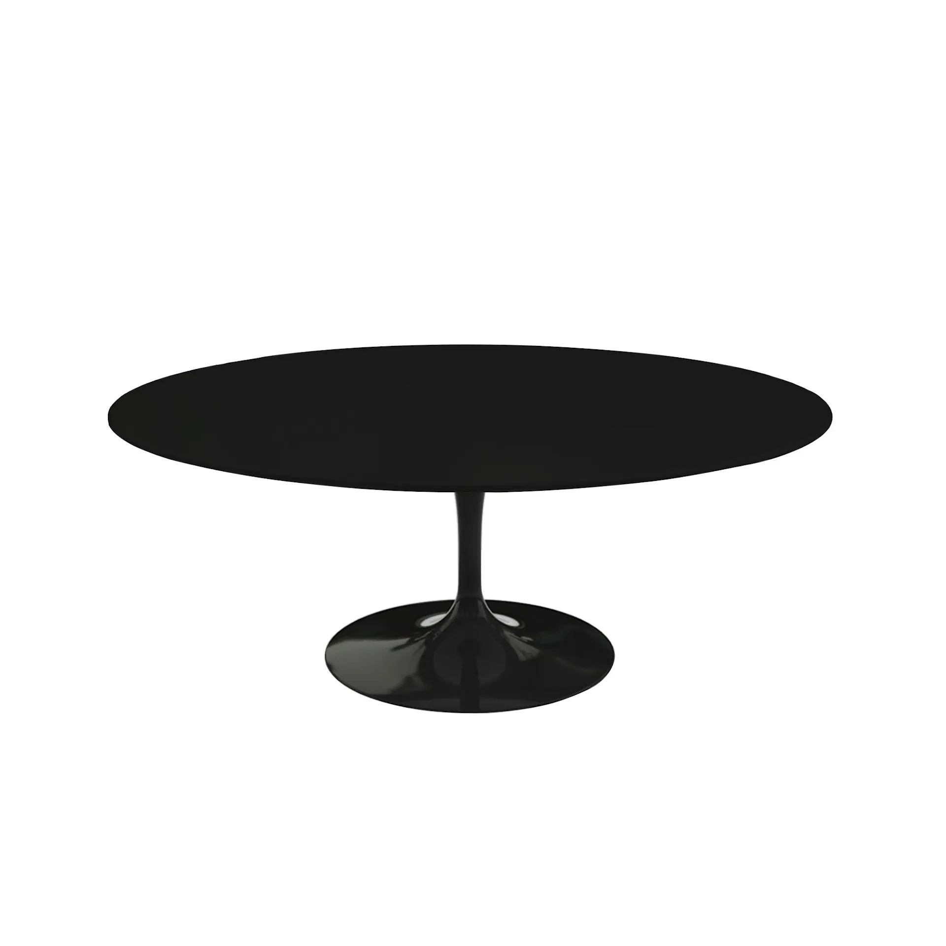 Saarinen Oval Coffee Table - Black - Knoll - Eero Saarinen - NO GA