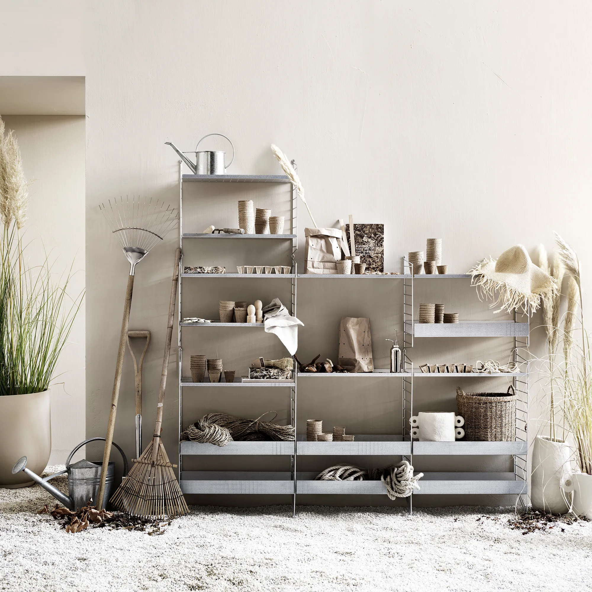 String Wall Panels Galvanized - 2