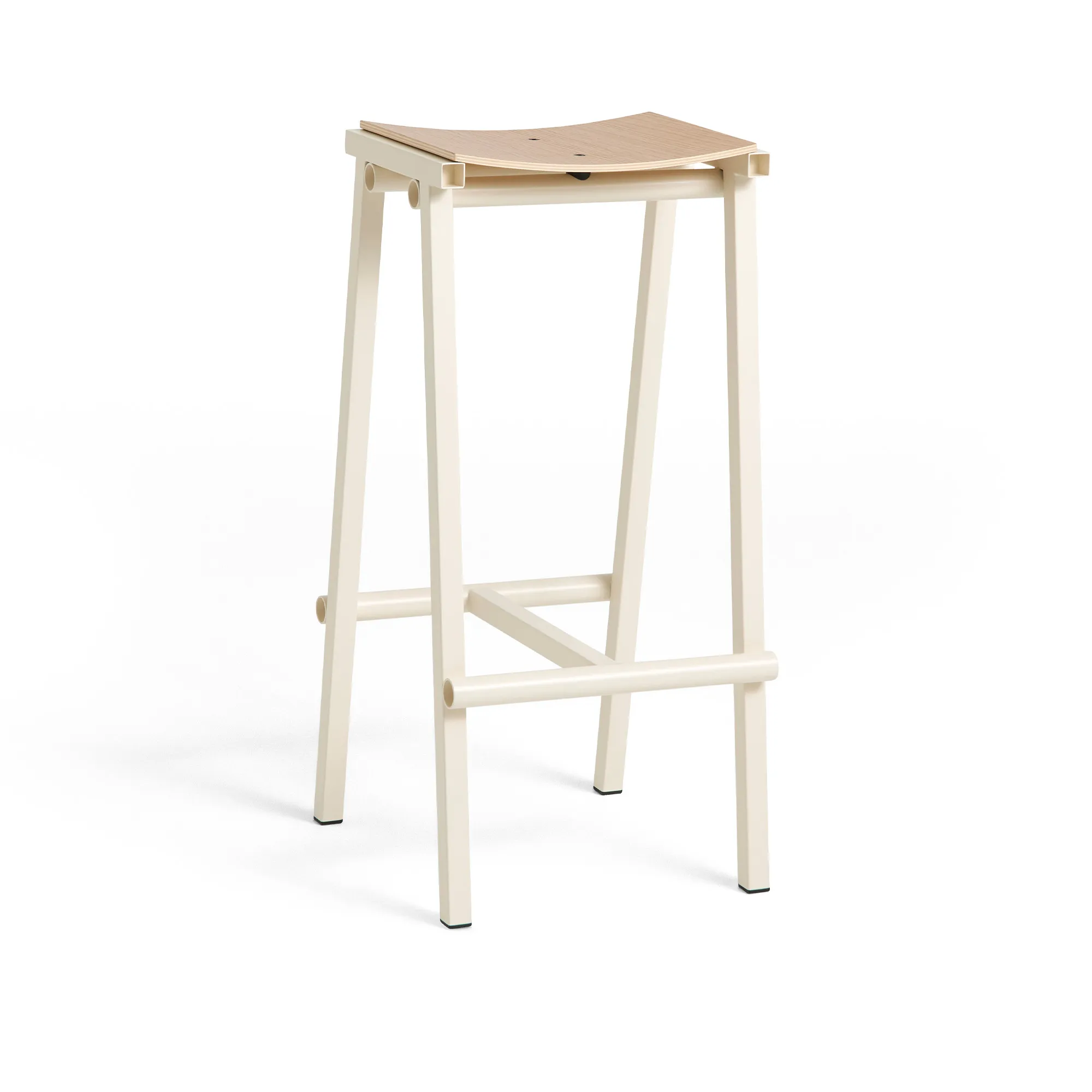 Taburete 8 Bar Stool High - 1