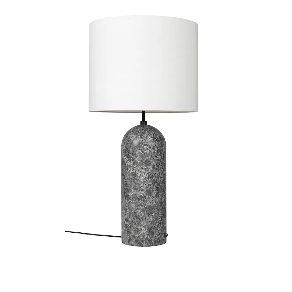 Gravity Floor Lamp XL Low Gray Marble