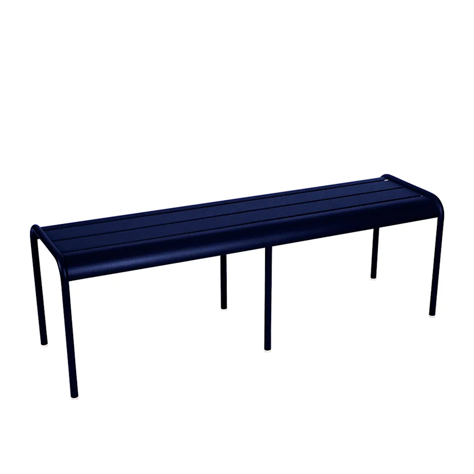 Luxembourg 3/4 Seater Bench, Deep Blue