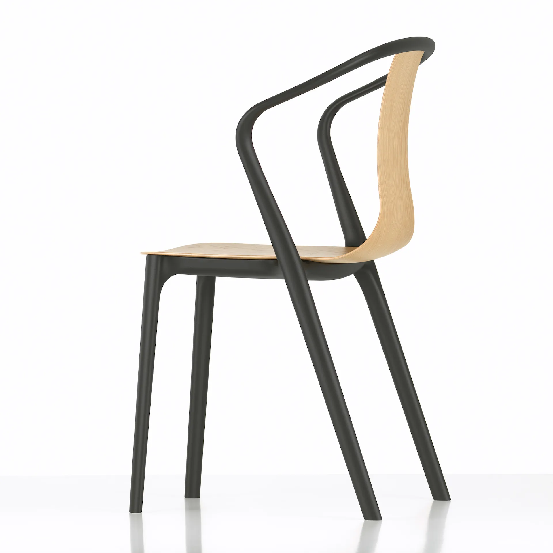 Belleville Armchair Wood - Vitra - Ronan & Erwan Bouroullec - NO GA