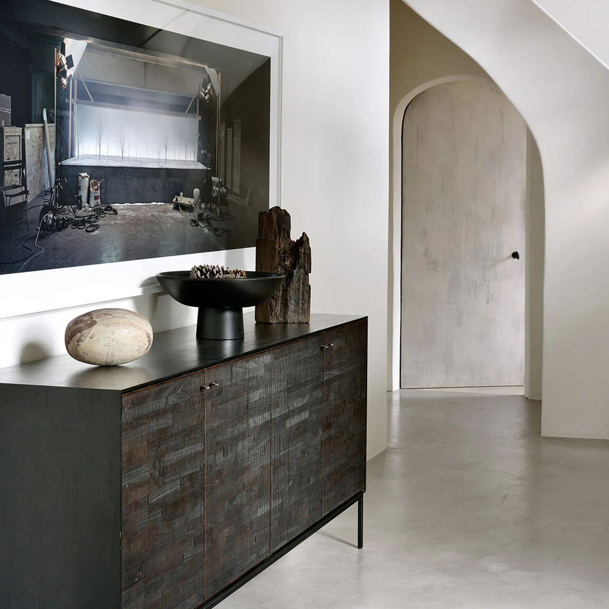 Grooves Sideboard Teak - 9