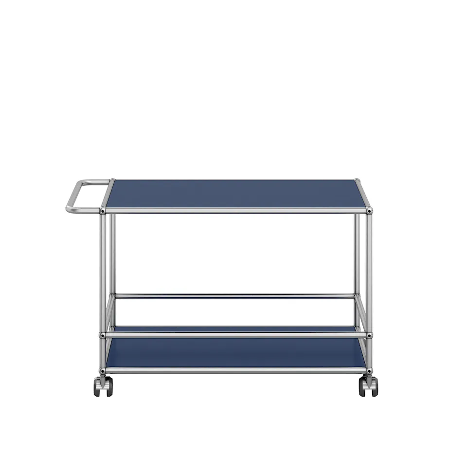 USM Haller 31 Serving Trolley, Steel Blue