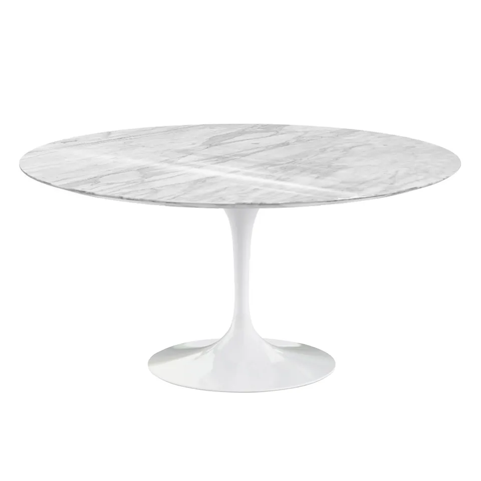 Saarinen Round ruokapöytä Ø 152 cm White