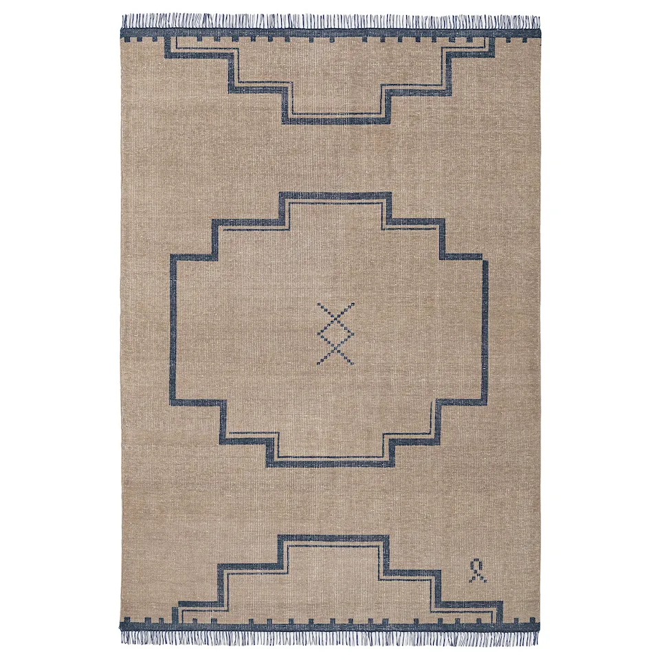 Elder 02 Navy Wool Rug