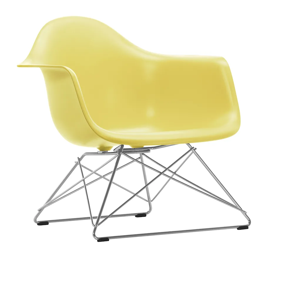 Eames RE Plastic Armchair LAR nojatuoli Chrome