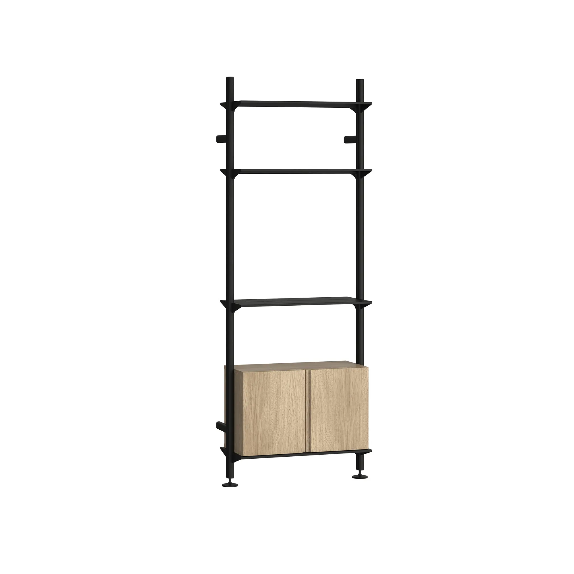 Pira G2 W-B Black Gray/White Oak - 1