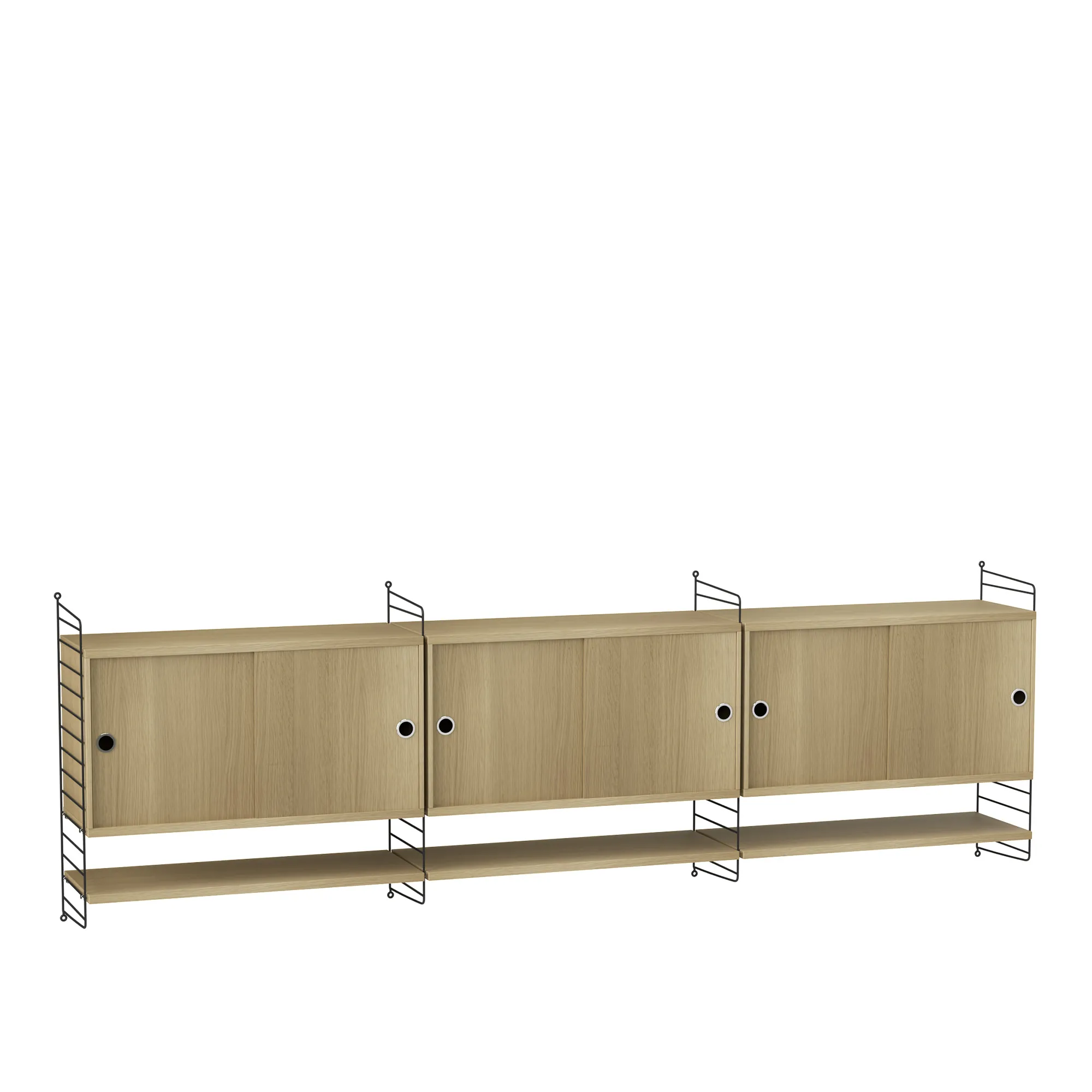 Living room shelving system E - 1