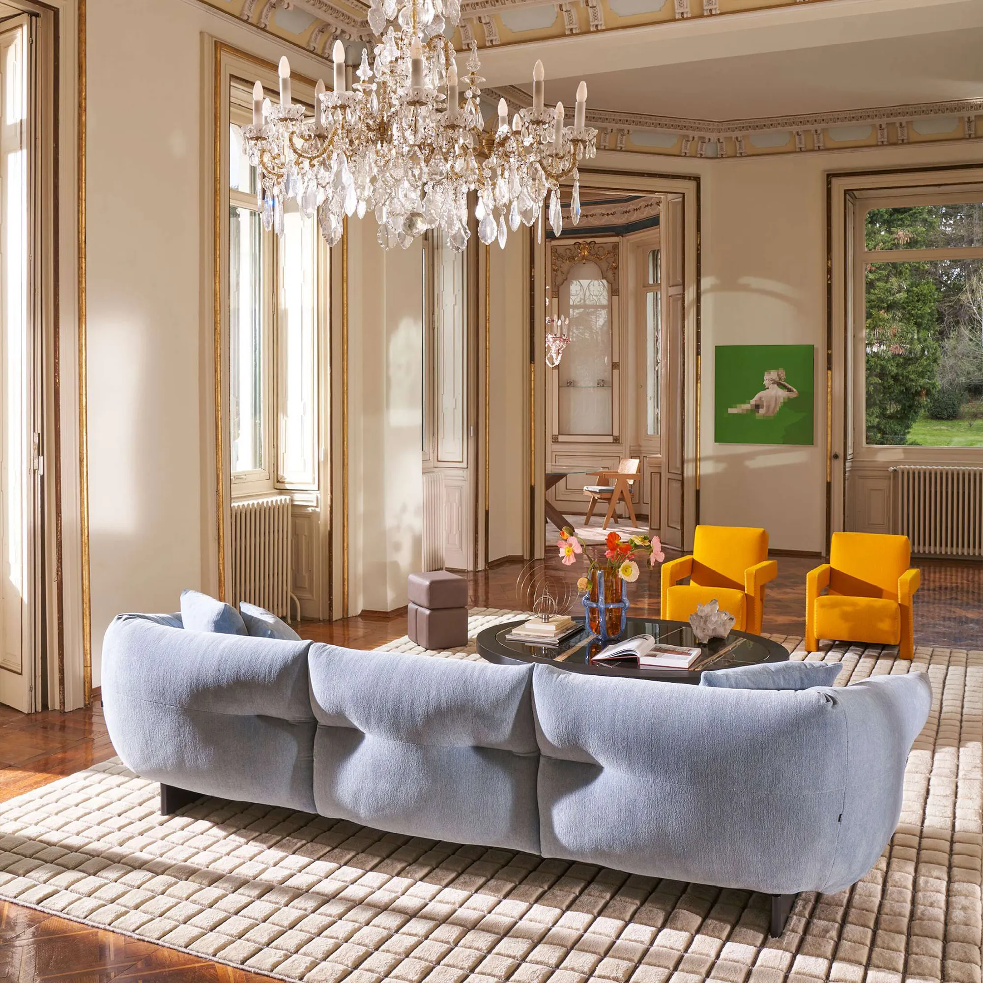 Mon-cloud 3-seater sofa - 3