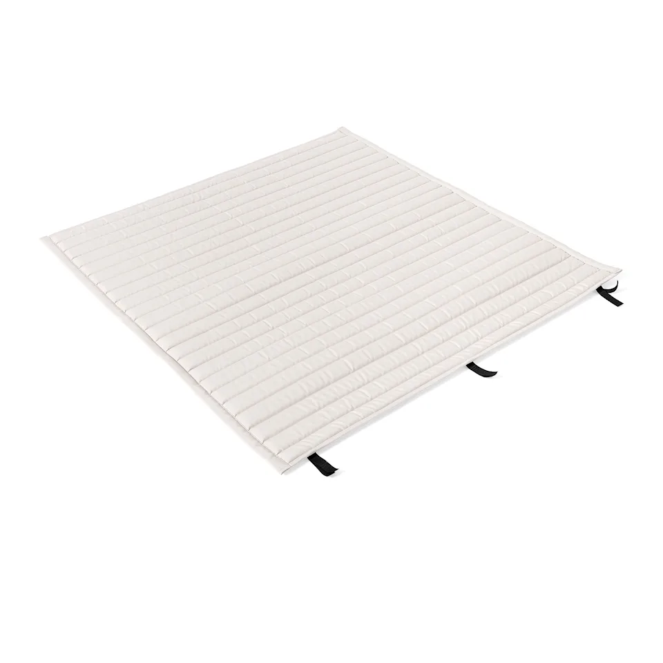 Tikattu tyyny palisade puutarhapenkkiin - Cream white