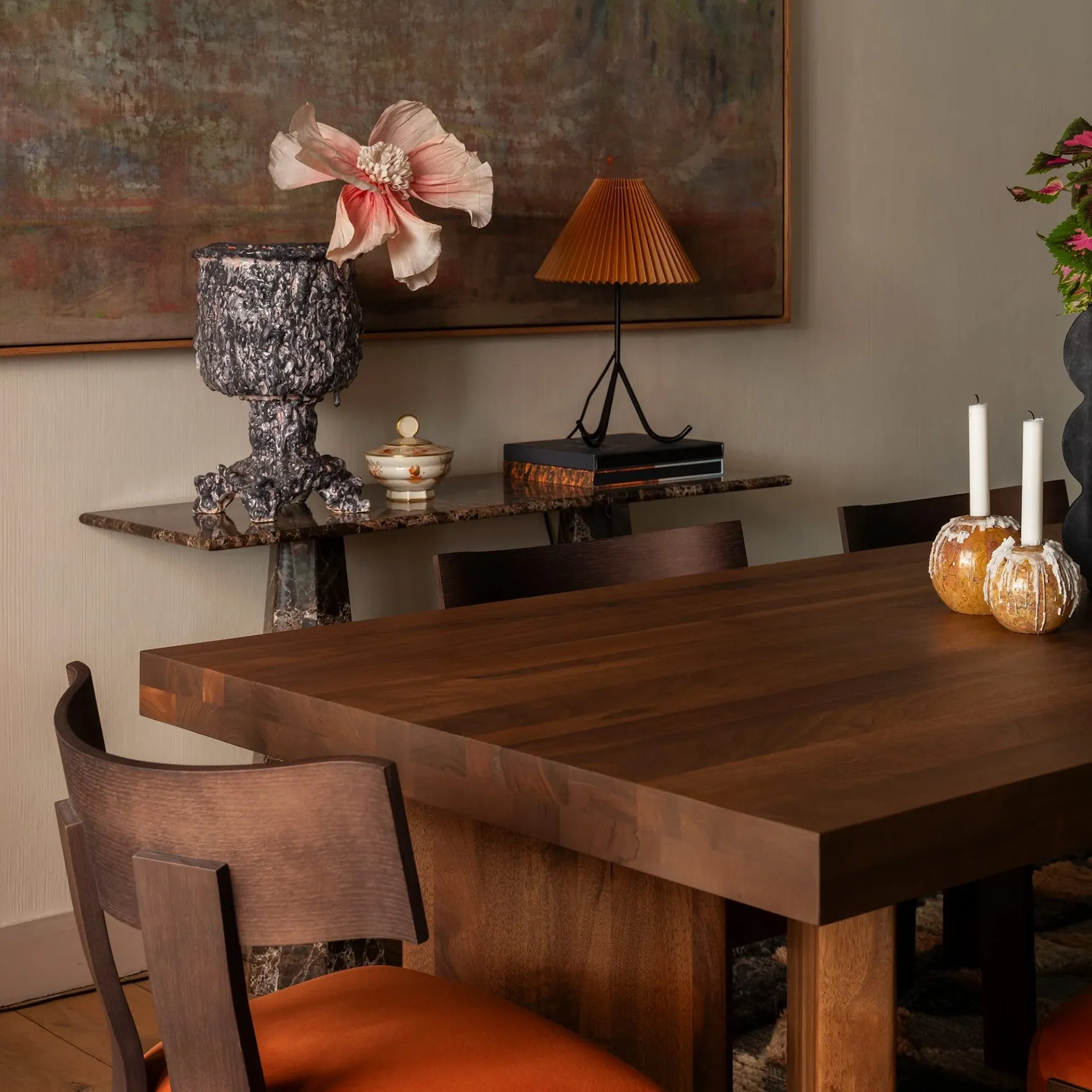 French Dining Table Walnut - Dusty Deco - Edin & Lina Kjellvertz - NO GA