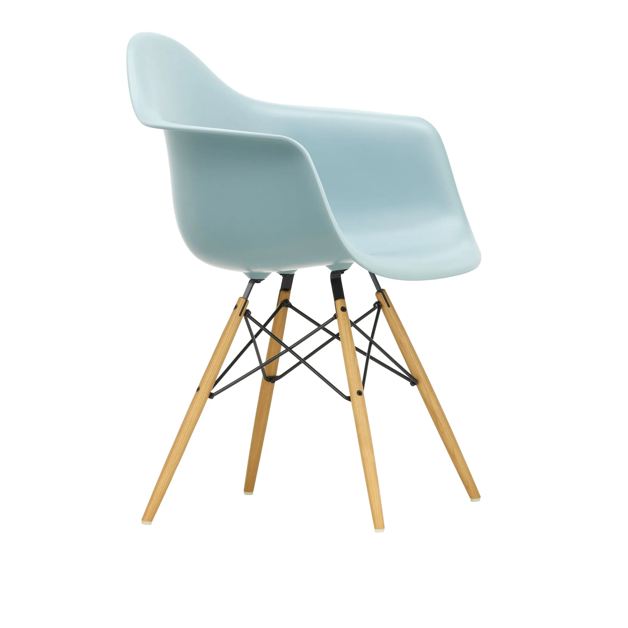 Eames RE Plastic Armchair DAW eetkamerstoel Ash Honey Tone - 1