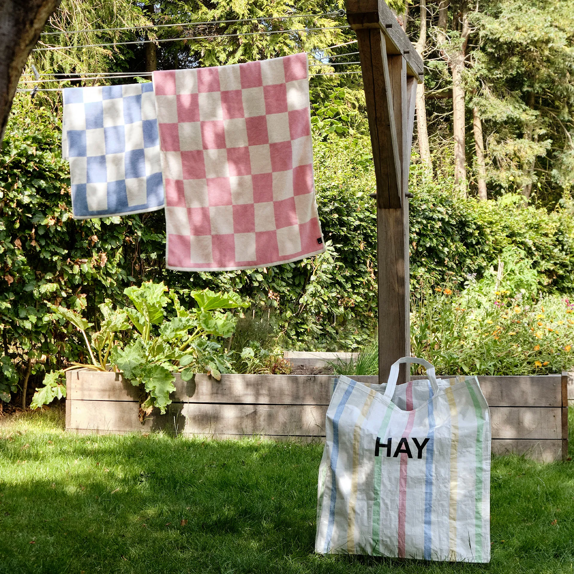 Check Towel 50 x 100 cm - HAY - NO GA