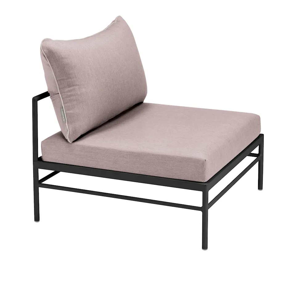 Rivage Low Chair – Liquorice, Papyrus