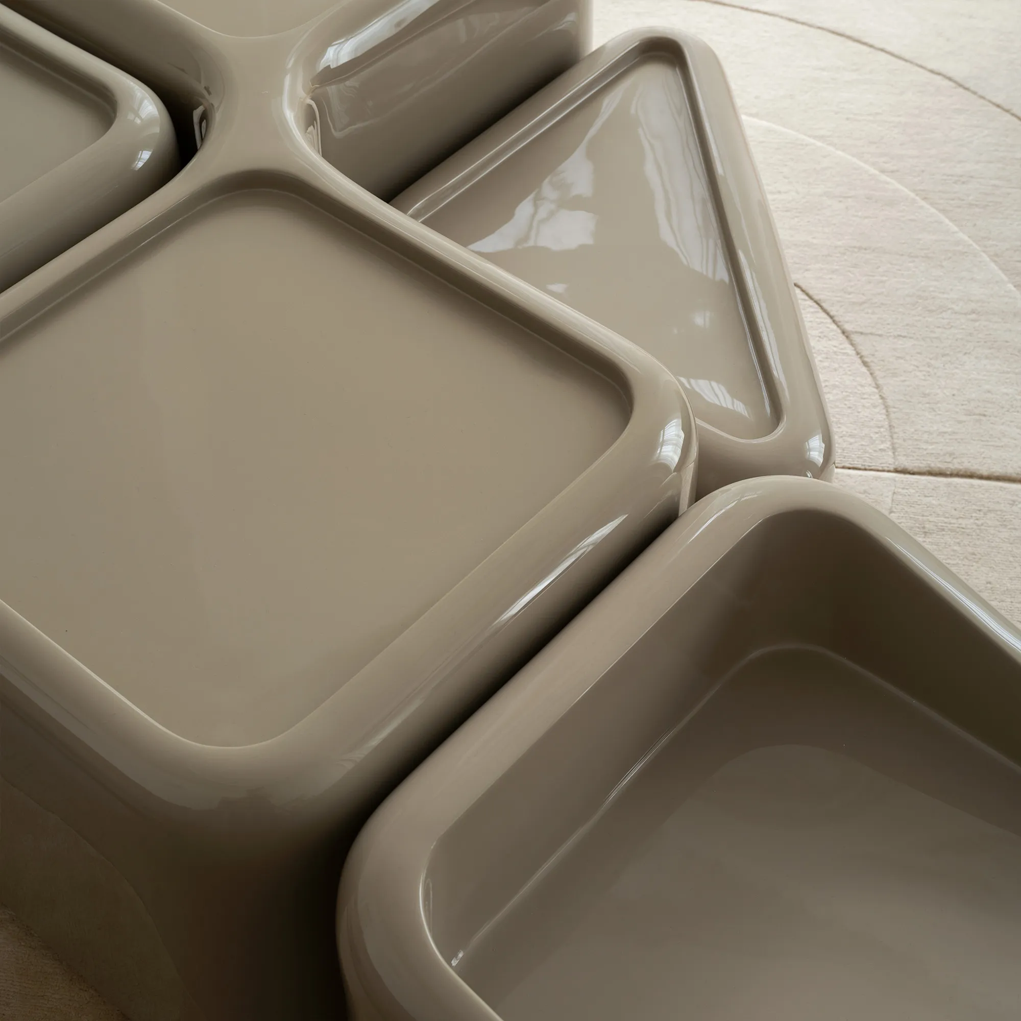 Rectangular High Module Table - 8
