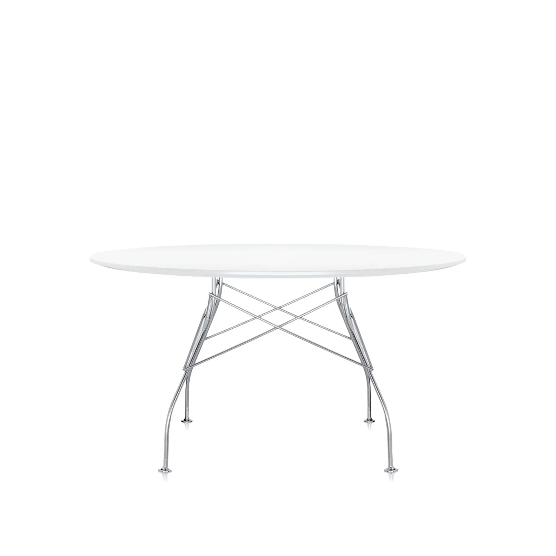 Glossy Round Table - Kartell - Antonio Citterio - NO GA