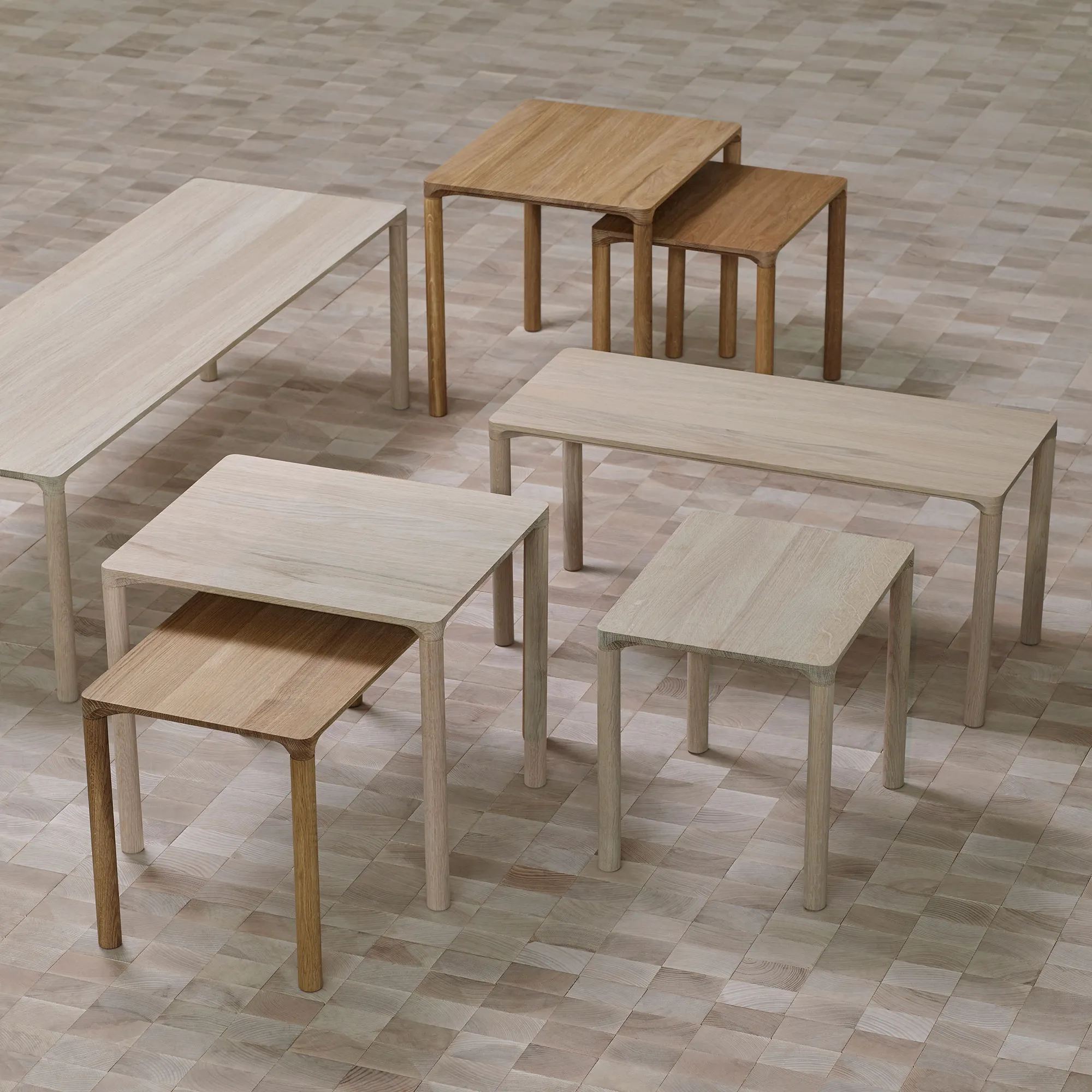 Piloti sohvapöytä 39 x 120 cm - 5
