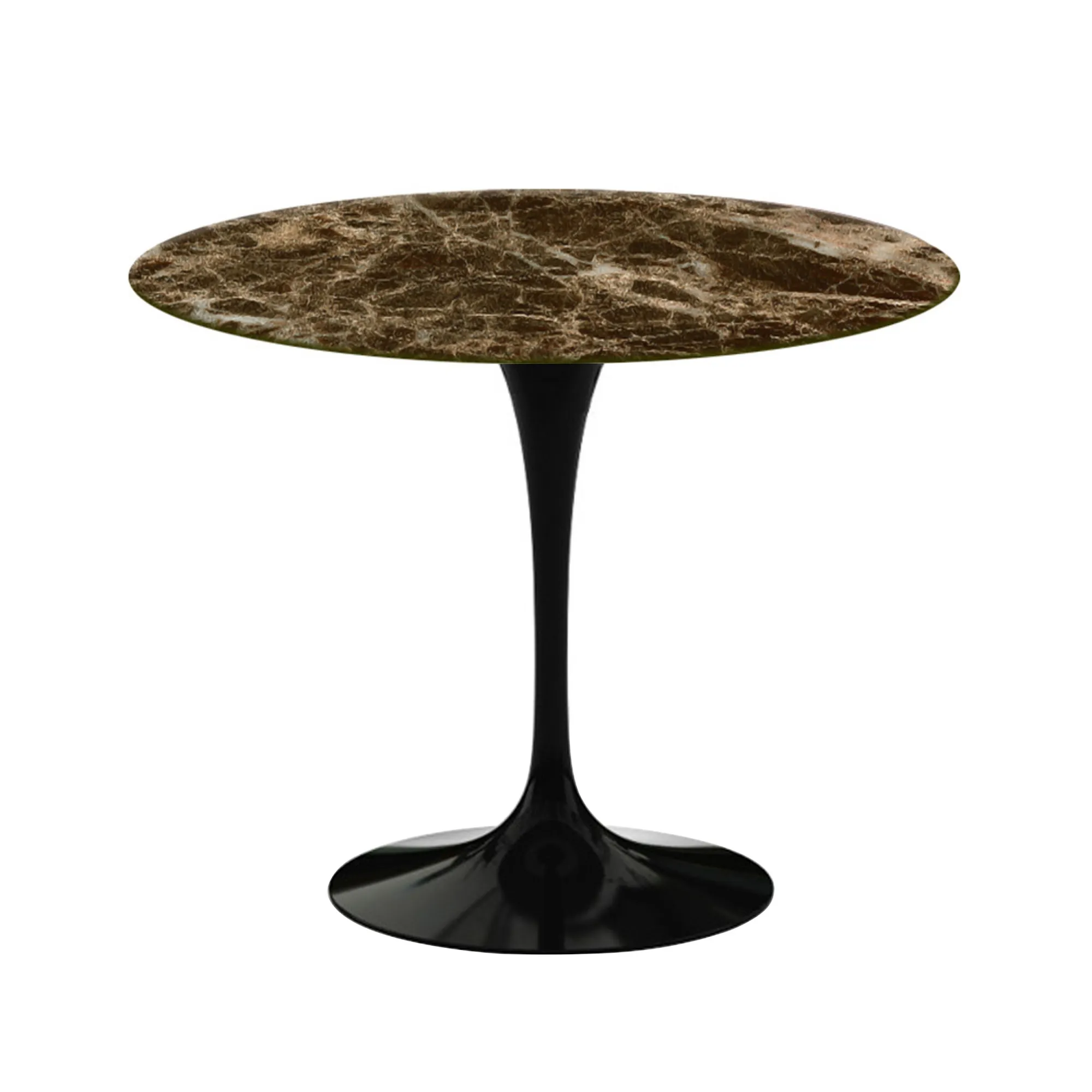 Saarinen Round Dining Table Ø 91 cm Black - 1
