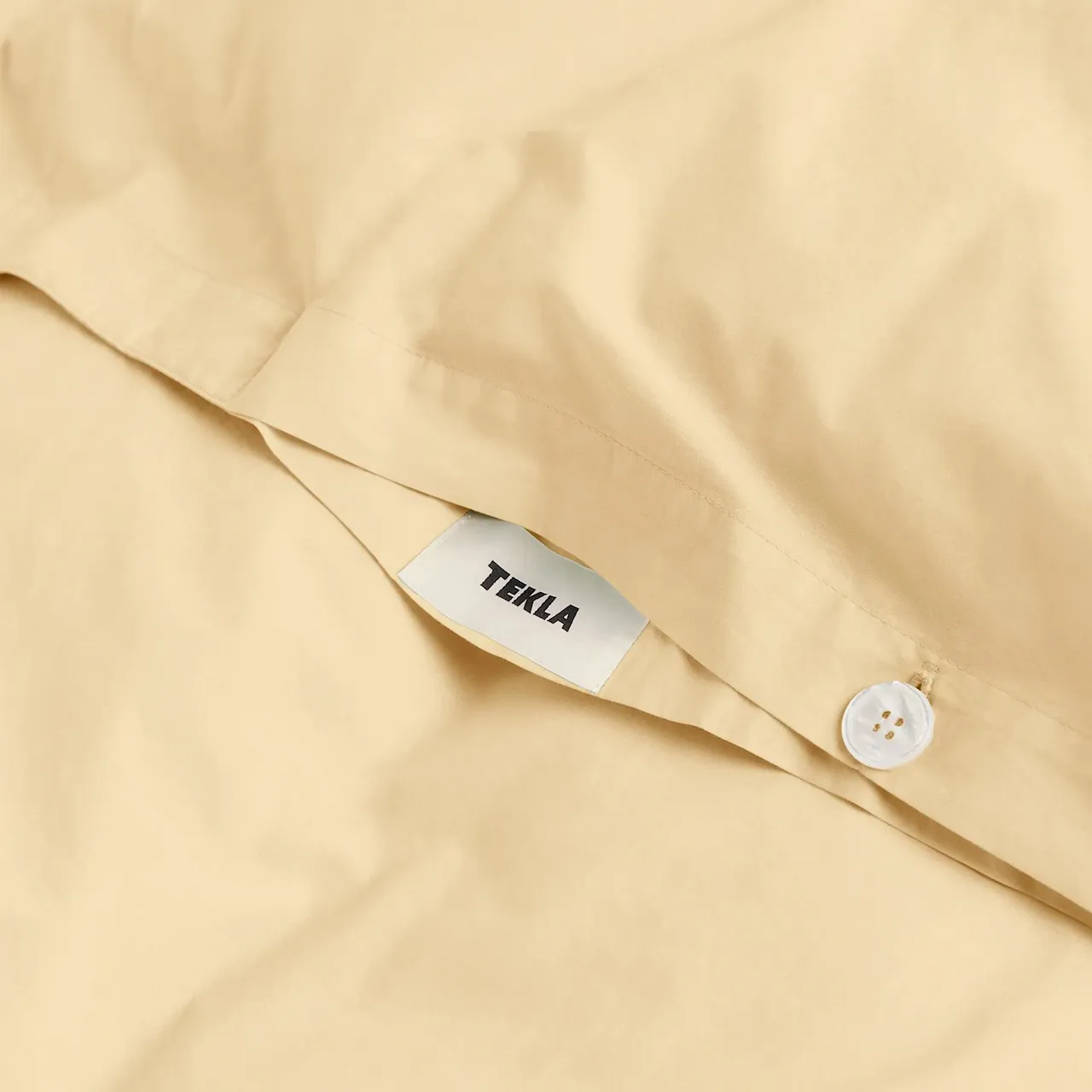 Percale Solid Shaded Yellow Duvet Cover