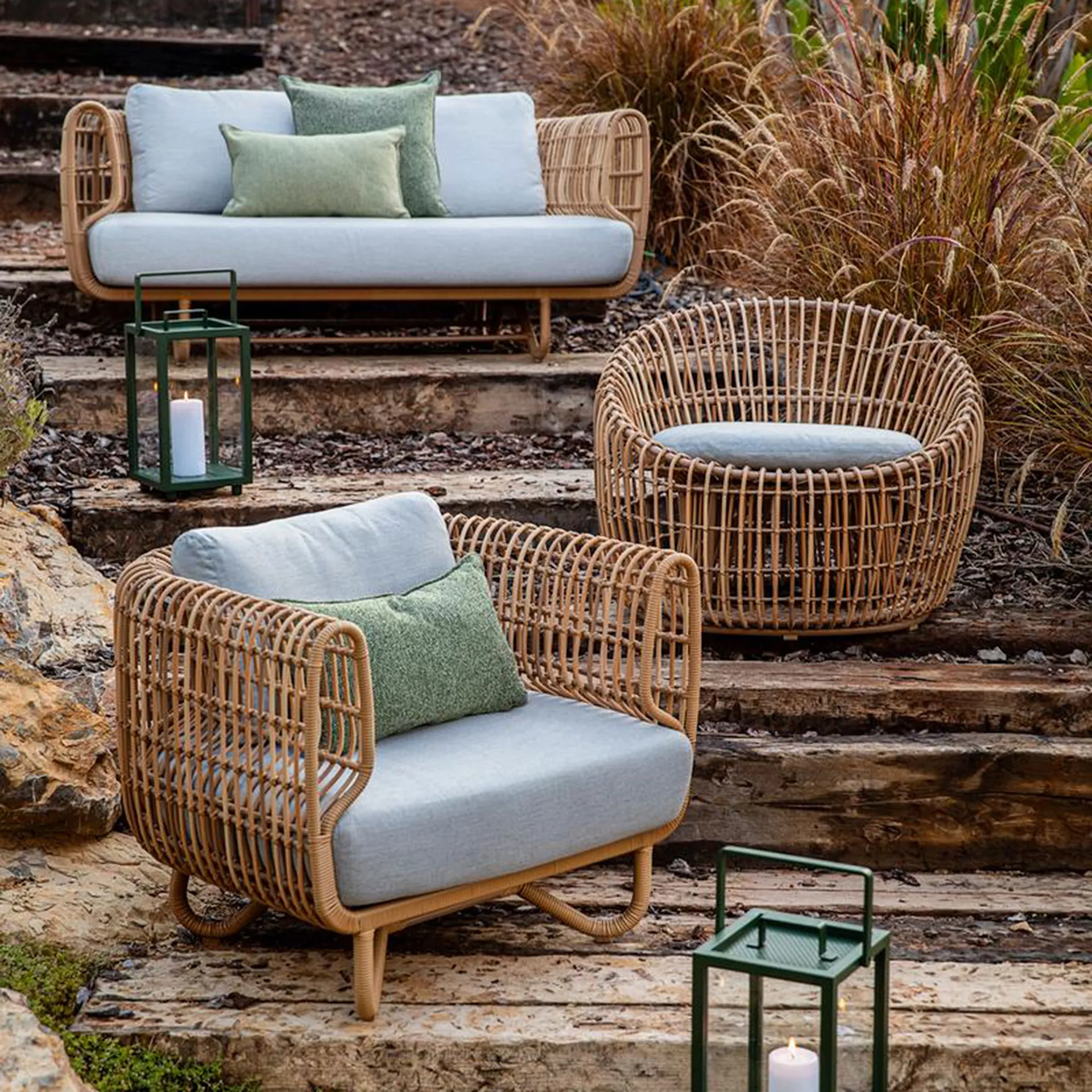 Nest Outdoor Lounge - Cane-Line - NO GA