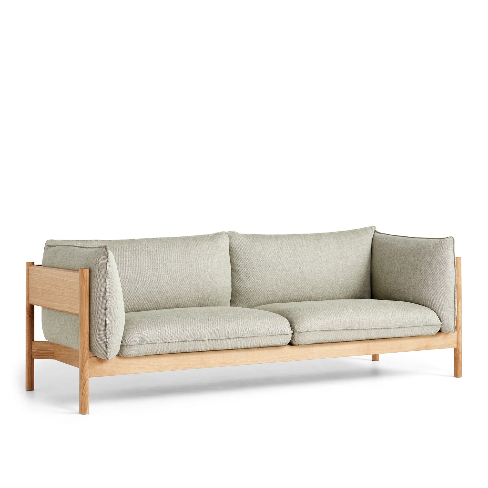 Arbour Eco 3-istuttava sohva Oiled Waxed Oak - 1