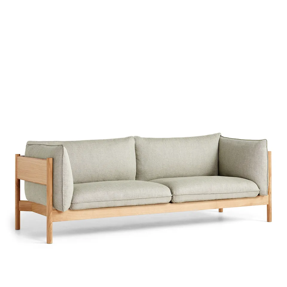 Arbour Eco 3-personers sofa Oiled Waxed Oak