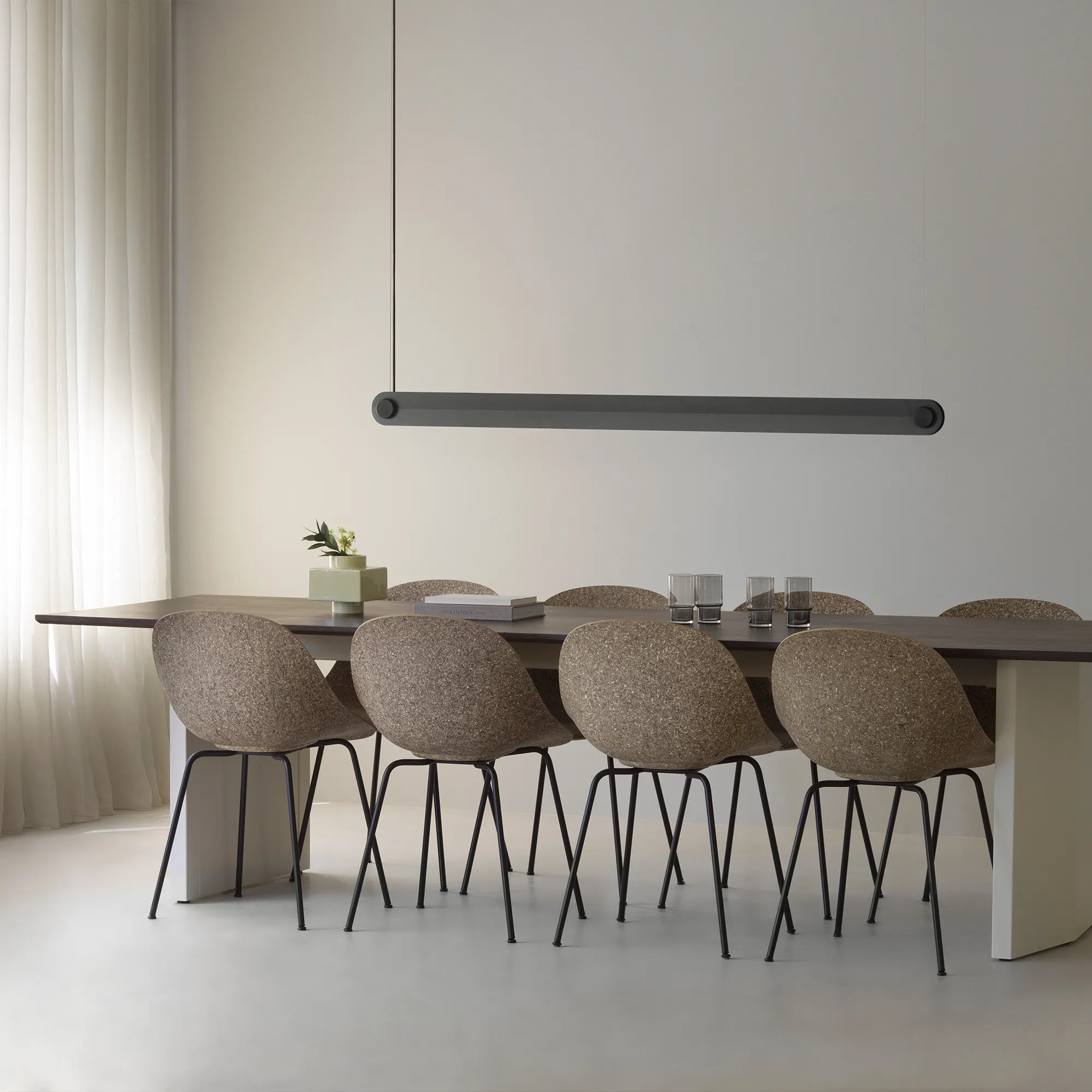 Mat Chair Black Steel - 6