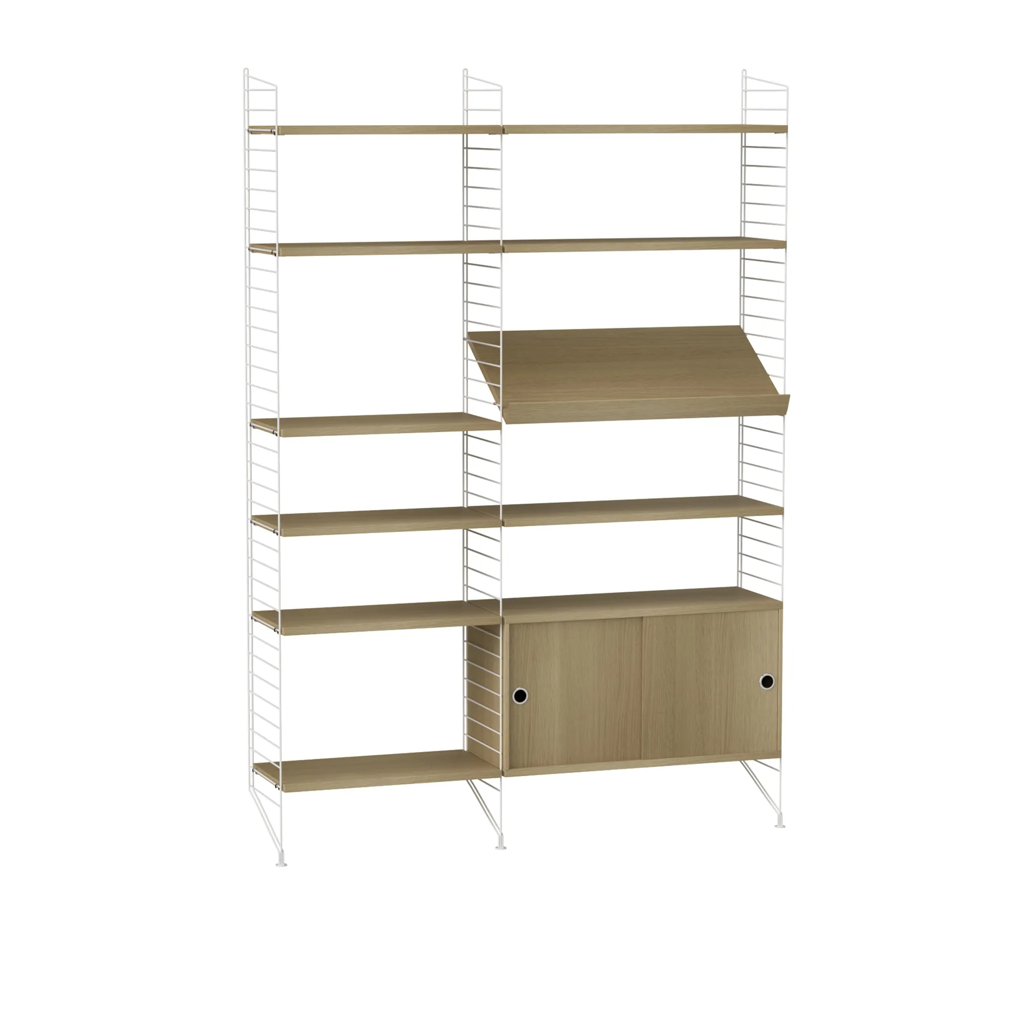 Living room shelving system H - 1