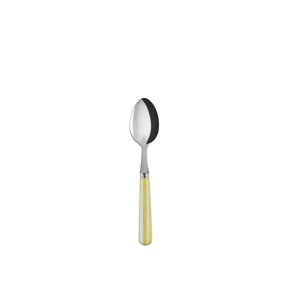 White Stripe Teaspoon