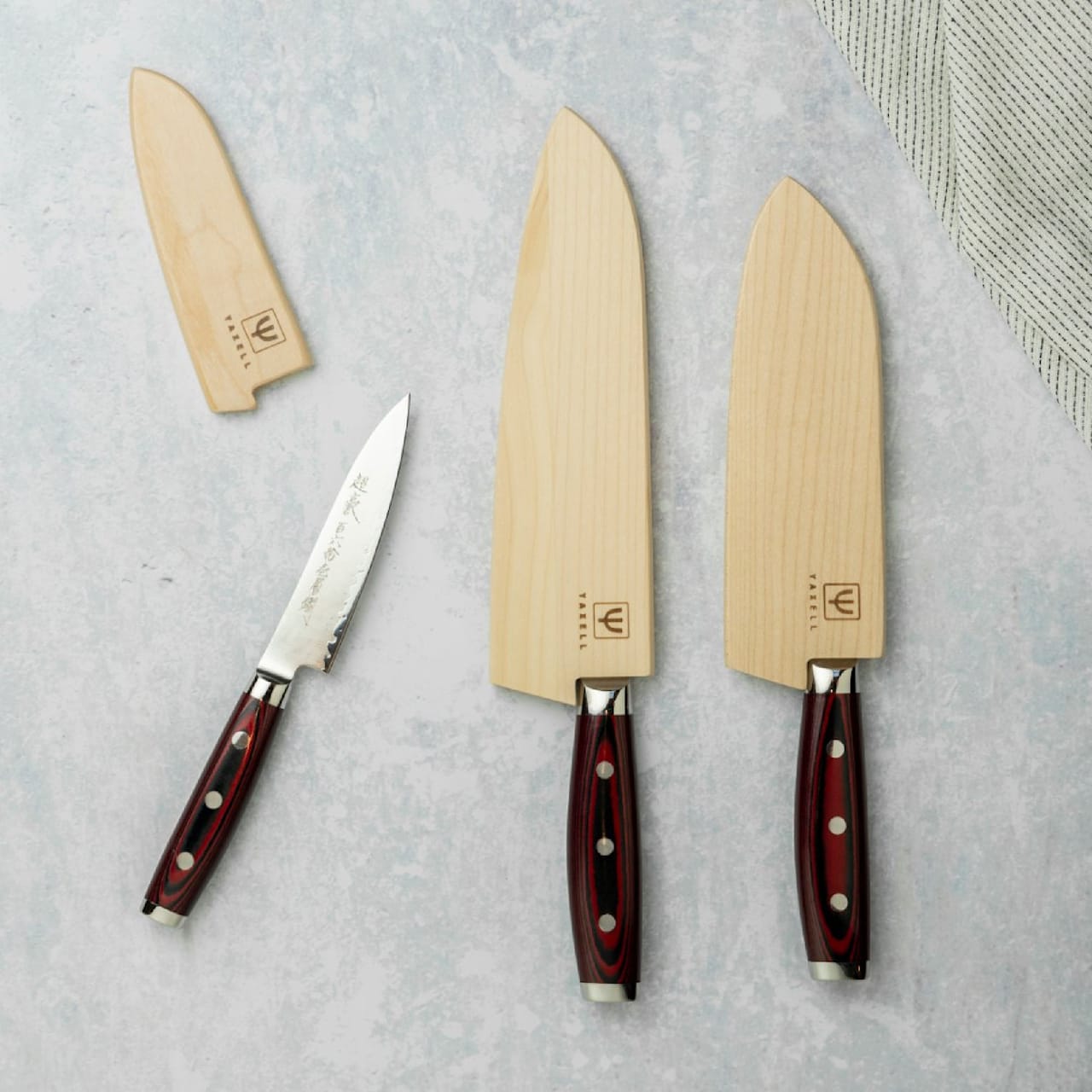 Yaxell Knife guard in Maple 12 cm
