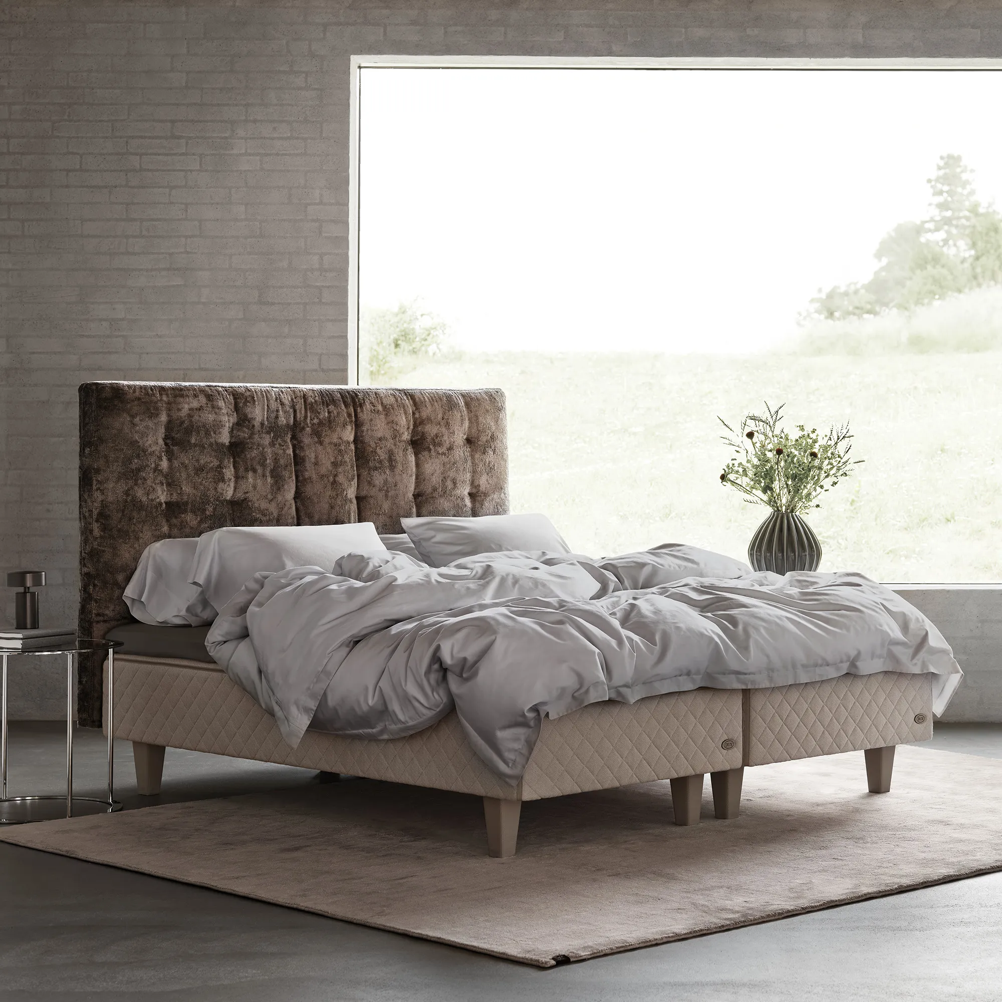 DUX SC bed leg round oak wide 4-pack - 5