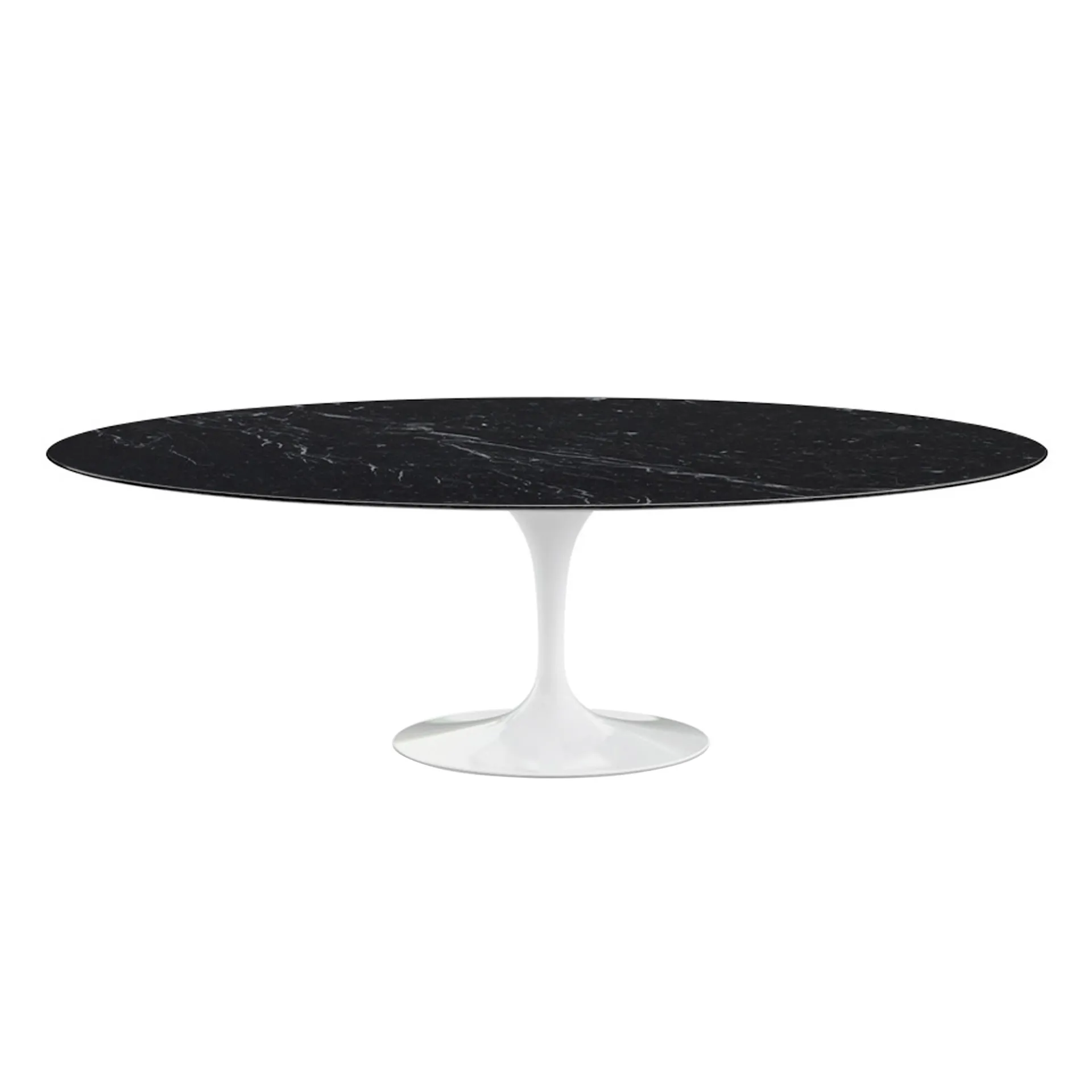 Saarinen Oval Table - White - Knoll - Eero Saarinen - NO GA