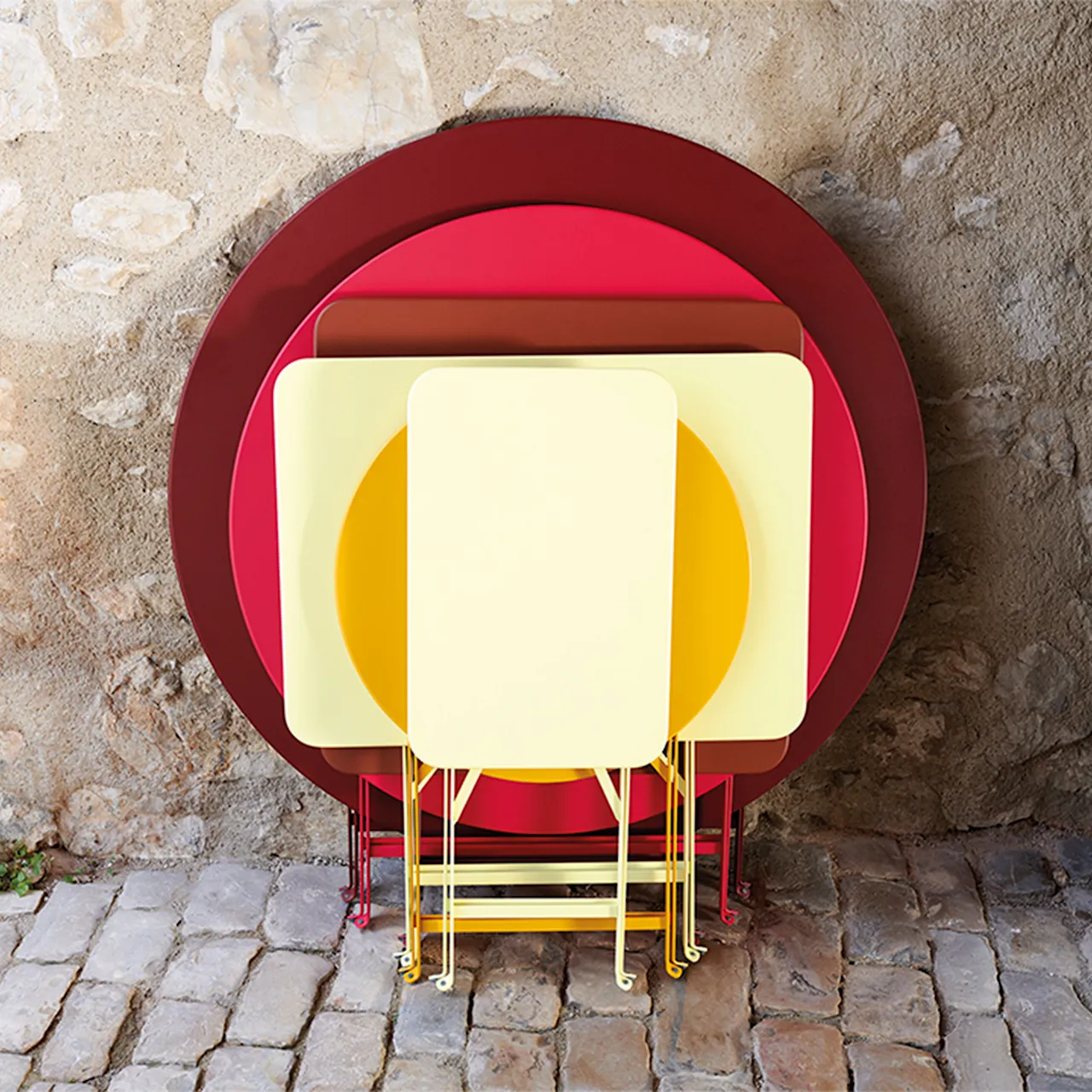 Bistro Table 97 x 57 cm, Marshmallow