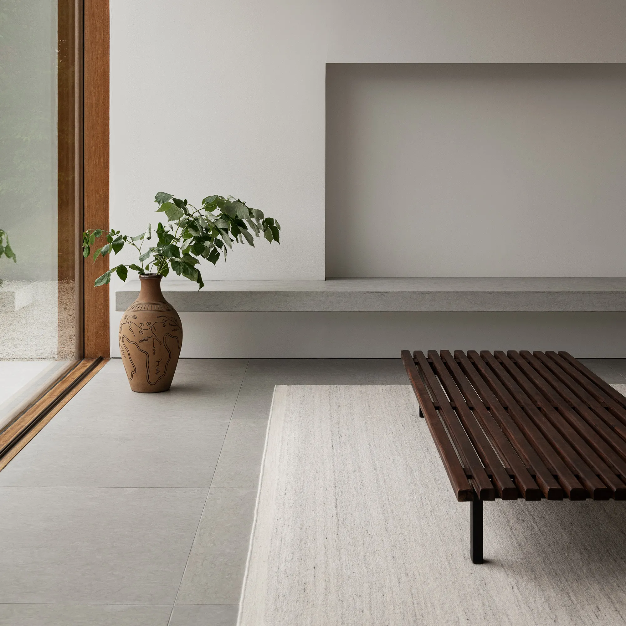 Zero Cream Mix wool rug - 5